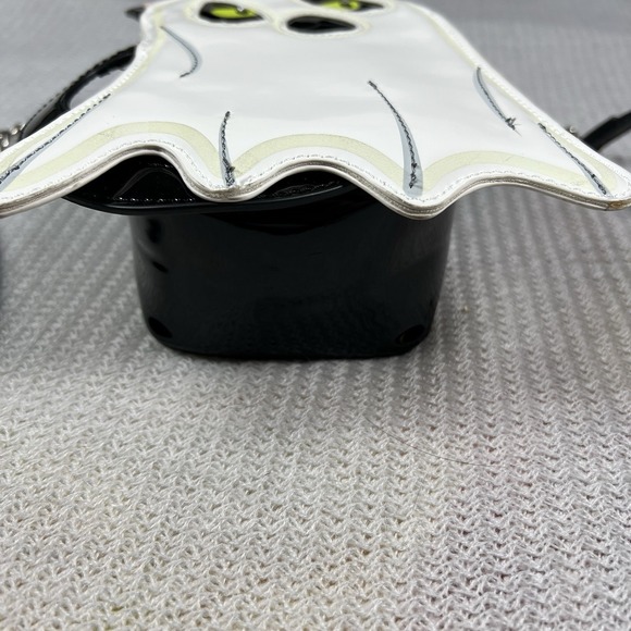 Betsey Johnson Ghost Cat Crossbody Bag Purse Glow‎ In The Dark Goth Alt Emo - Picture 6 of 14